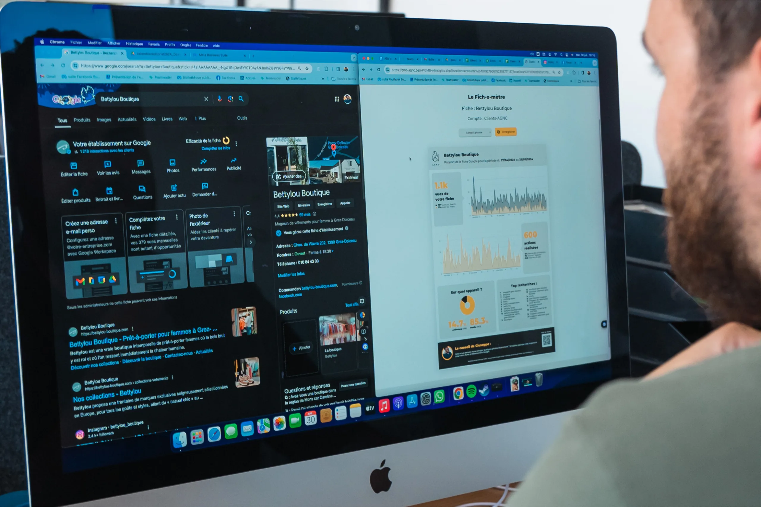 Optimiser fiche Google Business Profile